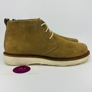 Samuel Hubbard Men's Re-Boot Sand Suede Lace Up Boot-Up Chukka Boots Size 7.5